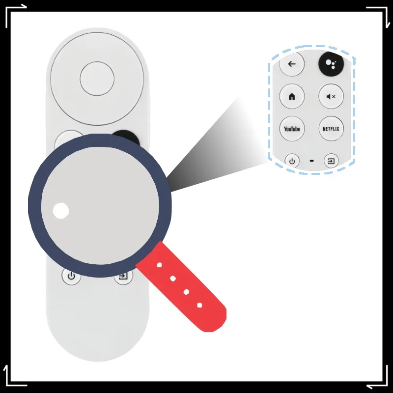 GY3LE Universal Voice Remote Control for Google TV Streamer 4K Dolby Vision Android TV Box Media Player Replacement Remote with