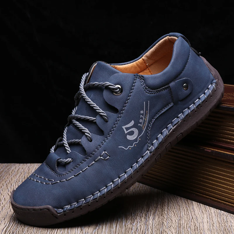 

New Casual Breathable Outdoor Lightweight Men's Handmade British Style Fashionable Business Casual Men's Shoes