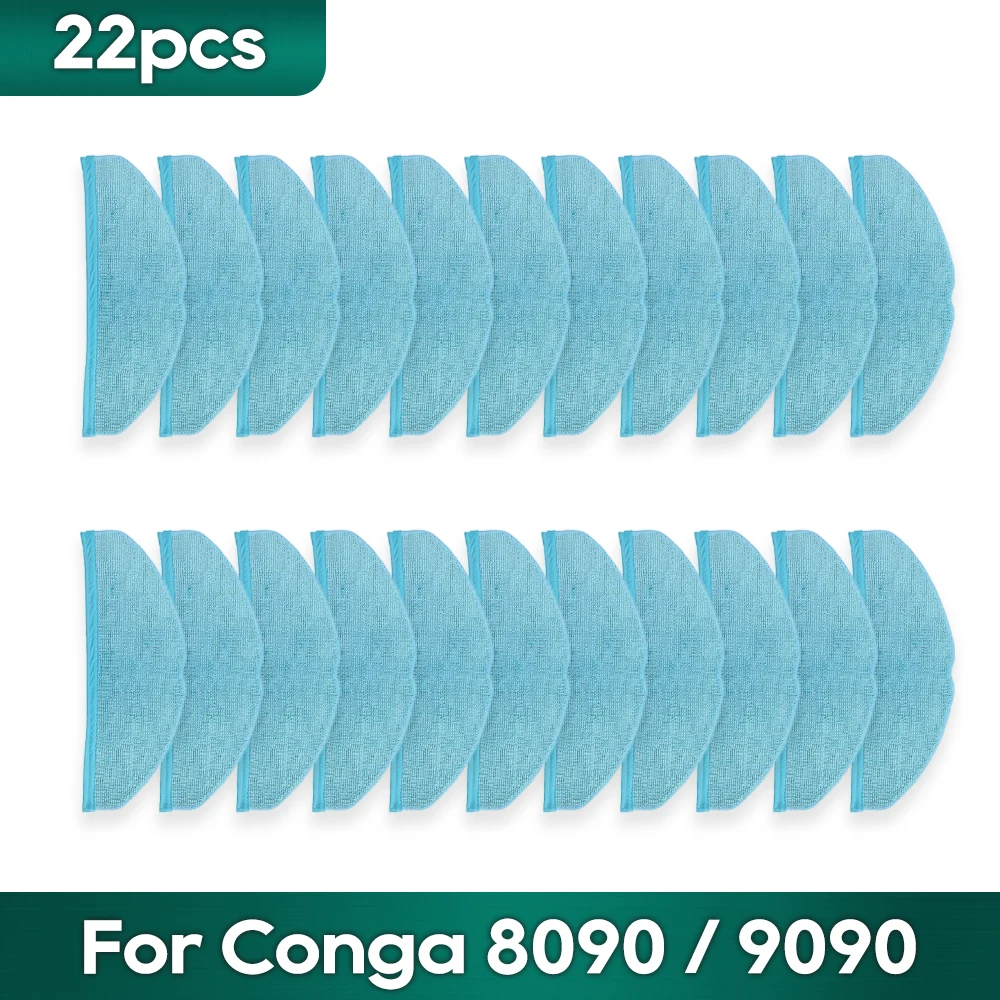 Compatible For Cecotec Conga 8090 Ultra / 9090 AI Mop Cloths Wipe Robot Vacuums Replacement Spare Parts Accessories