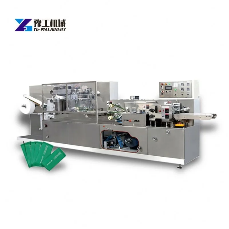 High Speed Wet Tissue Production Line Cheap Price Baby Wipes Folding Machine for Make