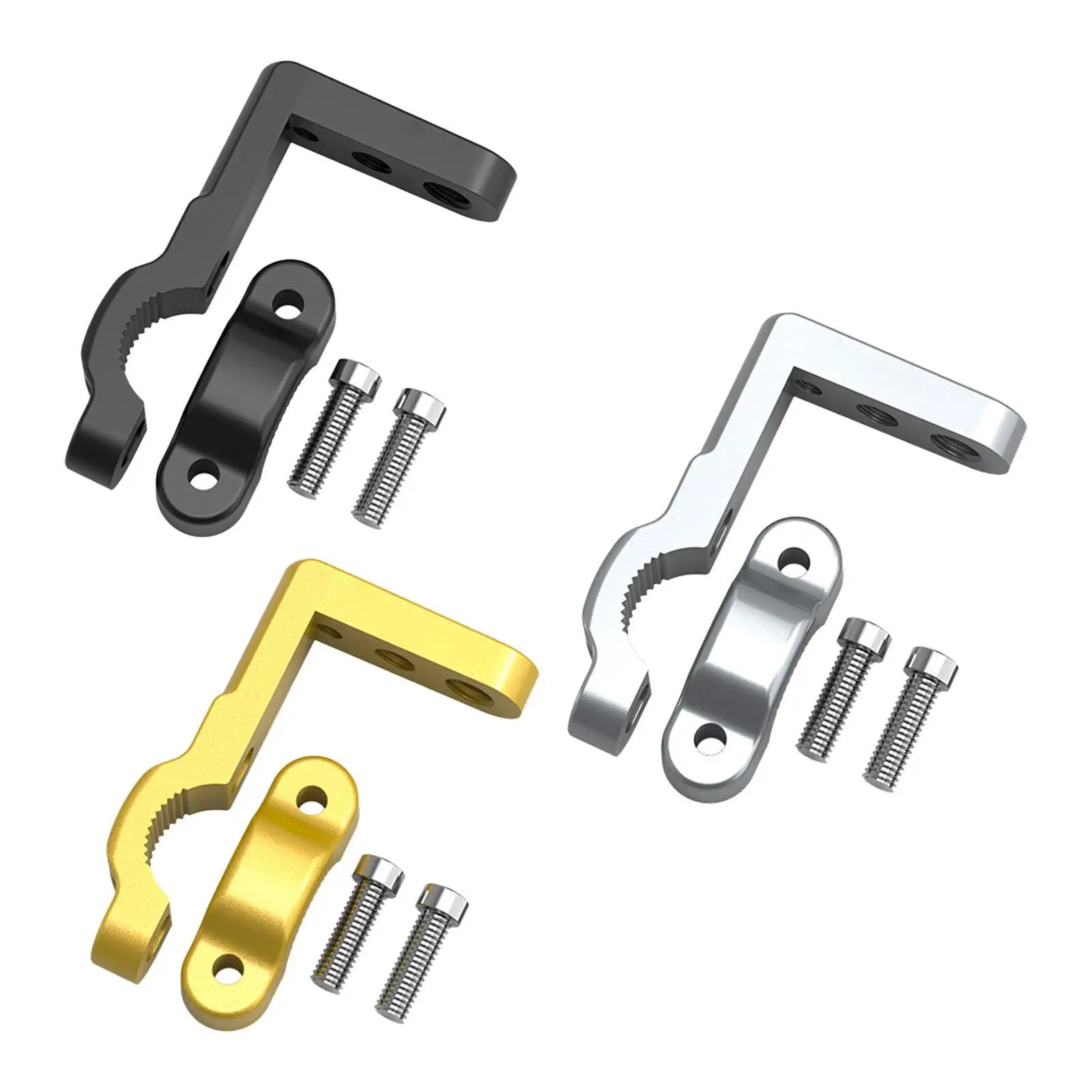 Roll Bar Clamp Light Mounting Bracket UTV M6 M8 M10 Trucks Turn Signals Multifunction Lightweight Rear View Mirror Bracket