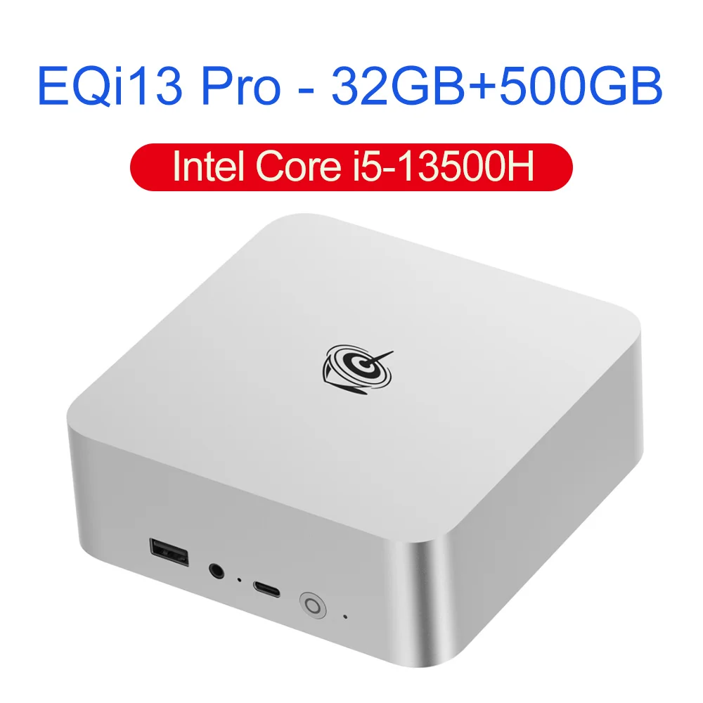 Beelink EQi13 Pro 13500H 13620H Mini PC AMD 32G RAM 500G 1T SSD