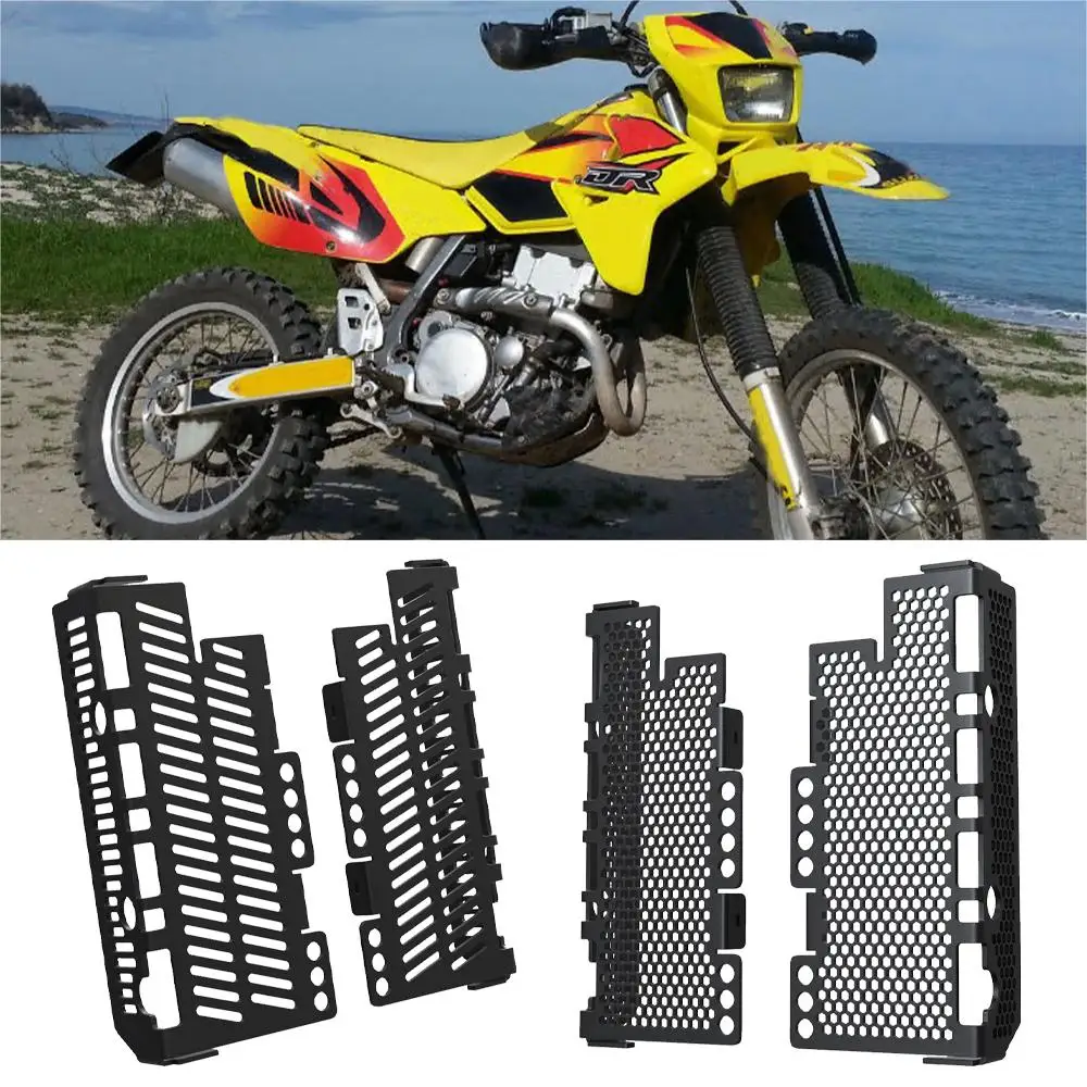 

New For Suzuki RM250 RM 125 RM125 DRZ400 DRZ 400E/S/SM Moto Parts Radiator Grille Guard Cover Protector Water Tank Protection