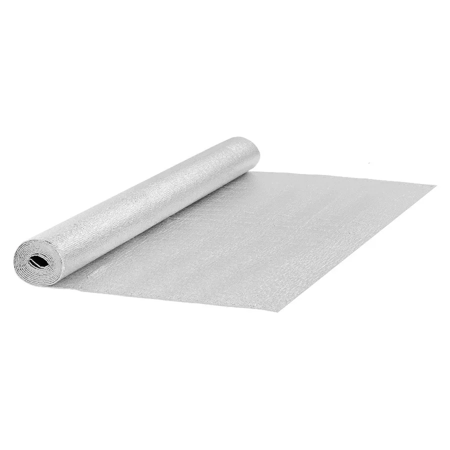 

Double Reflective Insulation Roll Foam Core Radiant Barrier 120 in x 48 in x 1 8 in