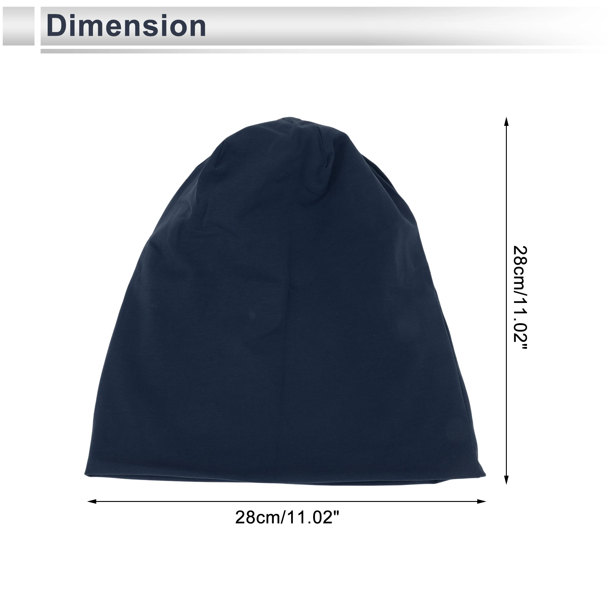 

X Autohaux Велосипедная шапка сохраняет тепло, каска с подкладкой из хлопка, темно-синяя, 11,02 x 11,02 дюйма, 1 шт.