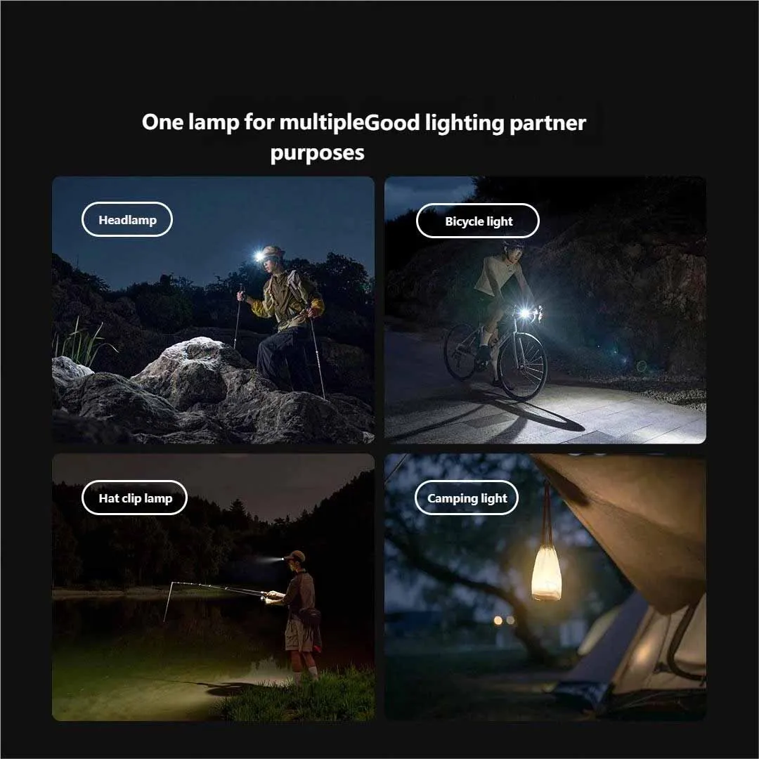 Xiaomi Mijia Outdoor Multi-function Light Detachable Riding Light Camping Torch for Outdoor Emergency Waterproof Electric Torch