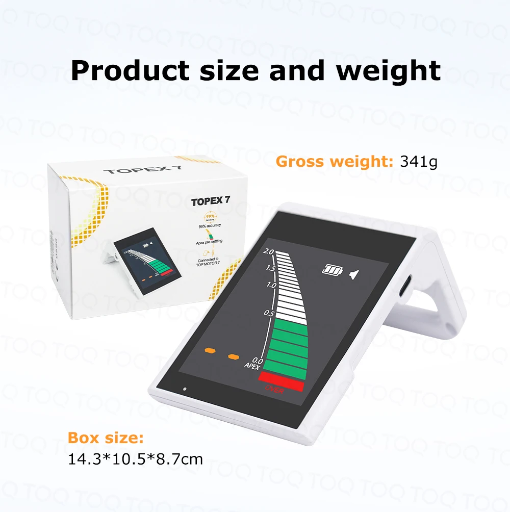 Mini Dental Rechargeable Apex Locator with Pre-setting New Function Root Canal Measurement Oral Treatment Endodontic Equipment