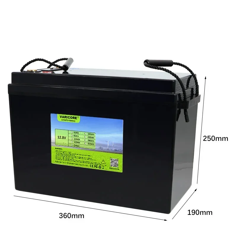 12.8V  LiFePO4 battery 12V 4 series Lithium iron phospha For RV Campers Golf Cart Off-Road Off-grid Solar Wind batteries