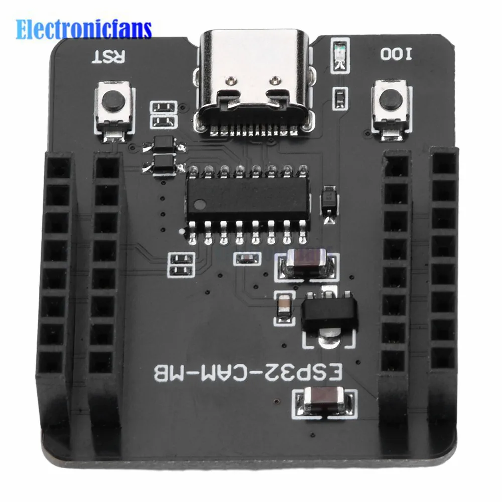 ESP32-CAM-MB Entwicklungsboard, Testplatine mit serieller Schnittstelle, CH340C, Typ-C-Schnittstelle, Erweiterungsmodul zum Brennen von Firmware für Elektronik. – Detail 11