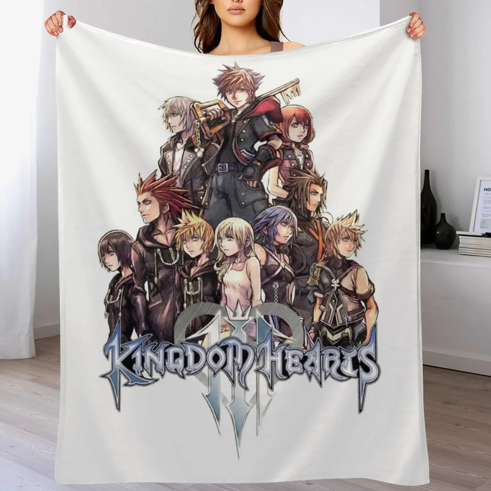 

KH III Throw Blanket Thermals For Travel Bed Fashionable warm for winter bed plaid Blankets