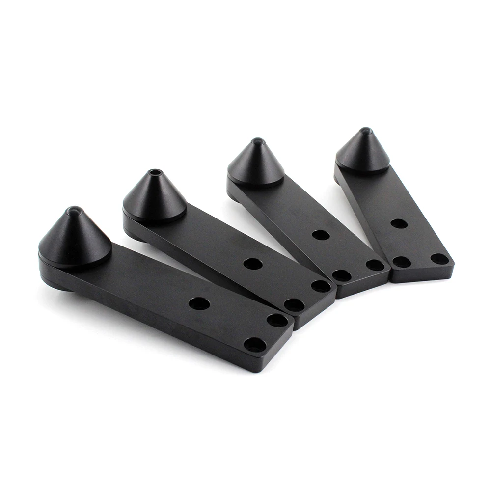 4PCS SP150 Combined Type Speaker Foot Subwoofer Shockproof Spike Bracket Speaker Spike Shock Absorber Stud Trip