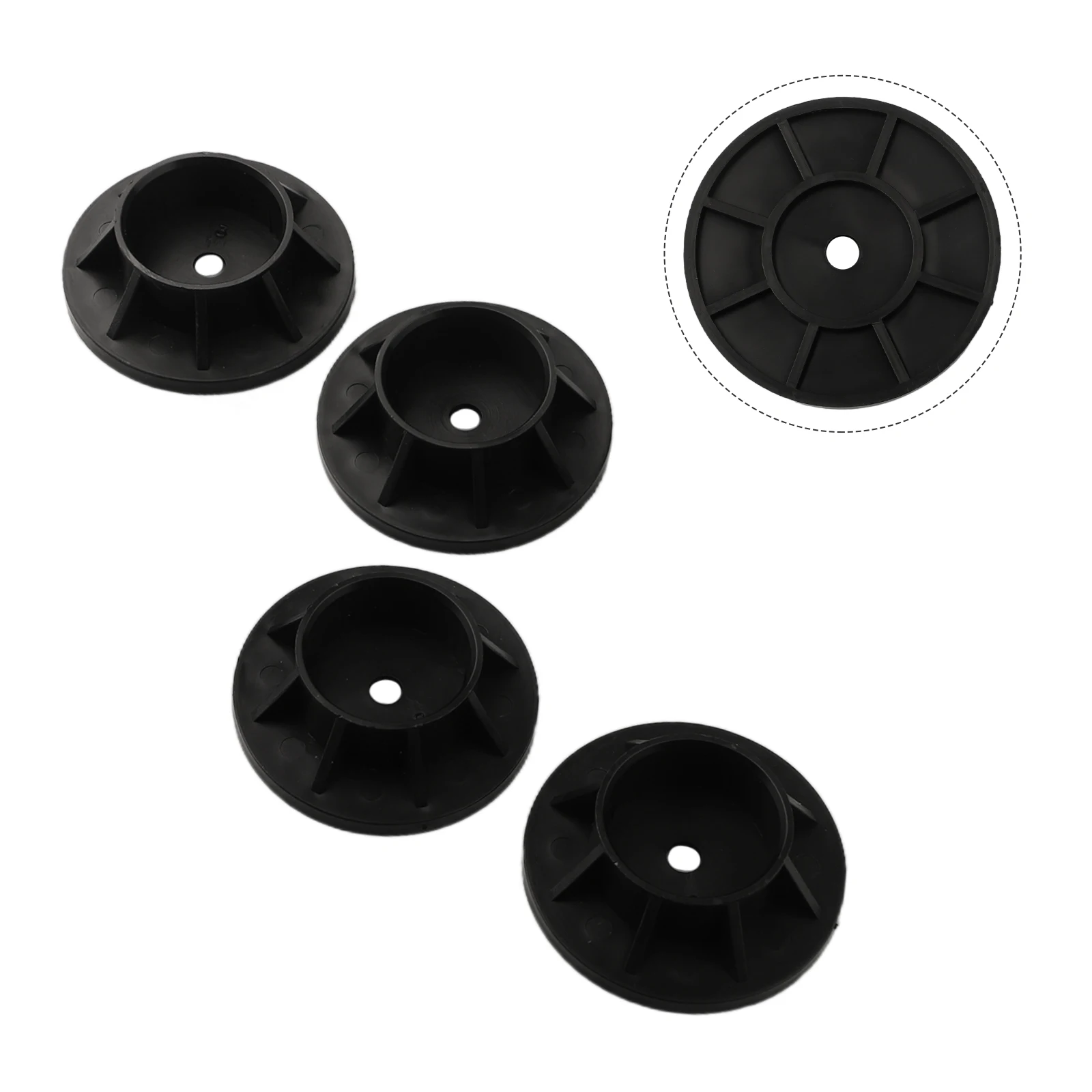For Intex 18 24 Foot Rectangular Frame Pool Leg Cap Replacement for Vertical Support Legs with 2 Inch Diameter Mounting Holes