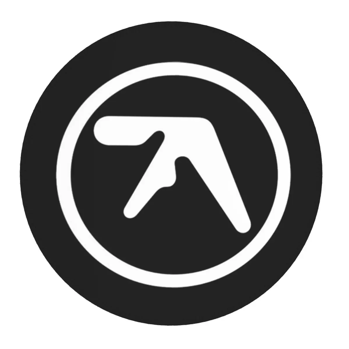 

Круглый коврик для мыши с креативным логотипом Aphex Twin, коврик для клавиатуры и мыши, игровой коврик для ПК, коврик для офисного стола