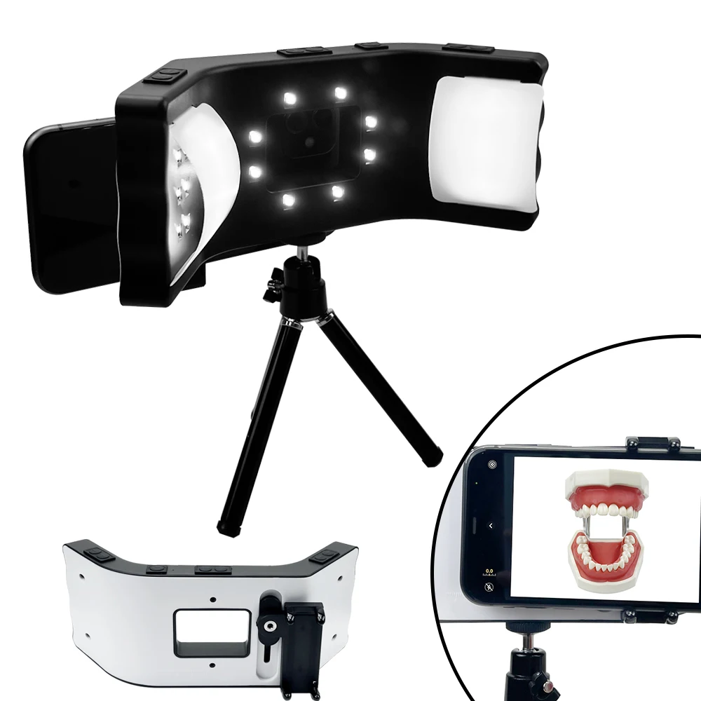 Dental Photography Light LED Flash Lamp Dentistry Oral Filling Light Brightness Adjustment Dentist Treatment Photo Equipment