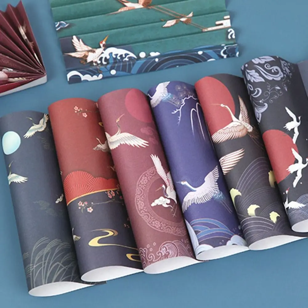 

70pcs/Set 14.2cm Chinese Style Origami Paper Paper Square Crane Printed Paper Handmade Printing Thousand Paper Crane Origami