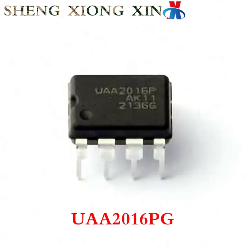 5pcs/Lot 100% New UAA2016PG DIP-8 AC-DC Controllers and Regulators UAA2016P 2016 Integrated Circuit