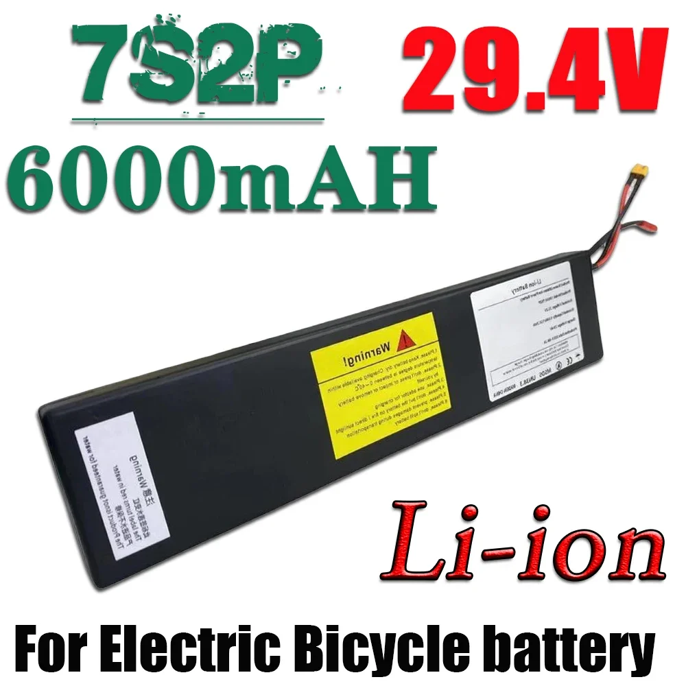 18650 Lithium Ion Battery 7s2p 29.4V 6000mAh For transportation equipment Outdoor Power Supplies etc