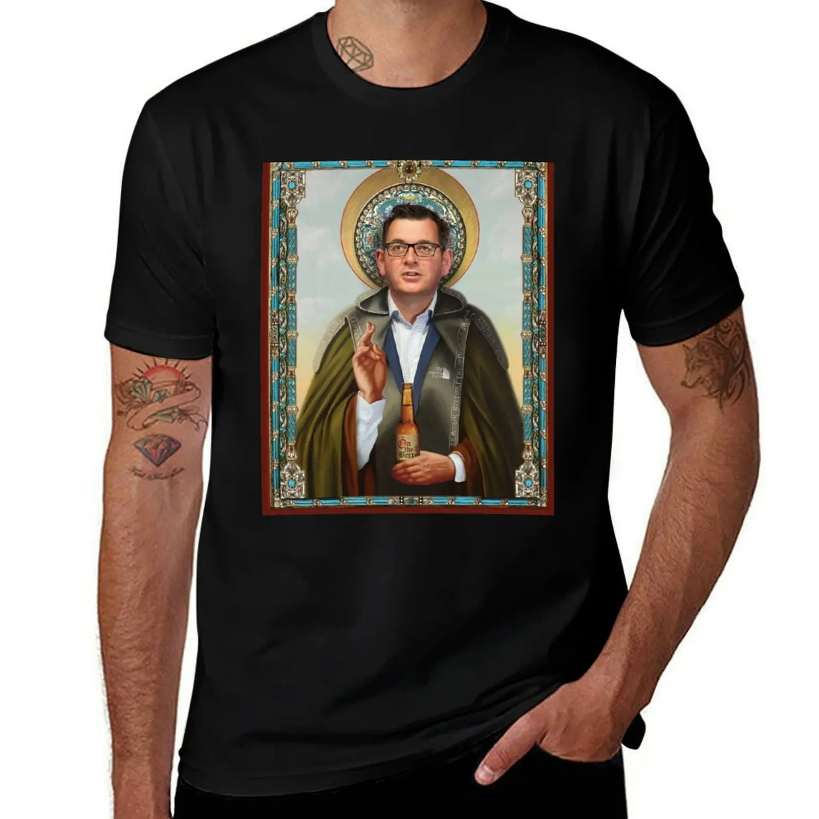 Saint Dan Andrews T-Shirt Work Wear Short Sleeve T-Shirt
