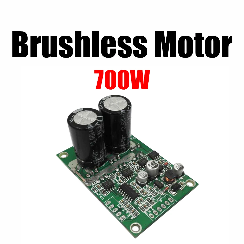 700W BLDC Drive Board PWM DC Brushless Motor Control Sensor Hall Motor Controller Automotive Balancing 36V 48V 60V