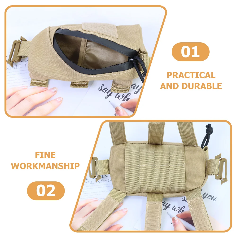 

Tactical Medical Bag Compact Lightweight Shoulder Nursing Pouch Large Capacity Outdoor Travel Tool Storage Bag