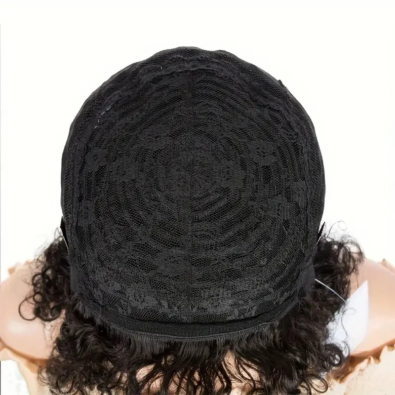 Pelucas de corte Pixie para mujeres Pelucas de cabello humano con corte Pixie Pelucas de capas cortas hechas a máquina