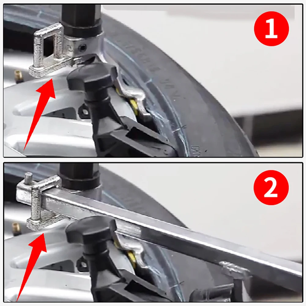 Ręczny montaż do montażu montażu opon Narzędzie do demontażu Solidna metalowa konstrukcja Łamacz koralików do opon Narzędzia do wymiany opon do