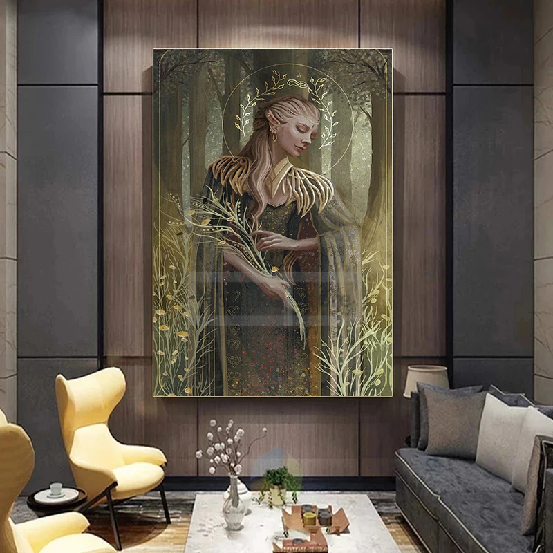 Classic RPG Games Dragon Age Fan Poster Dungeons and Dragons Game Prints Canvas Painting Wall Art Pictures Home Room Decoration