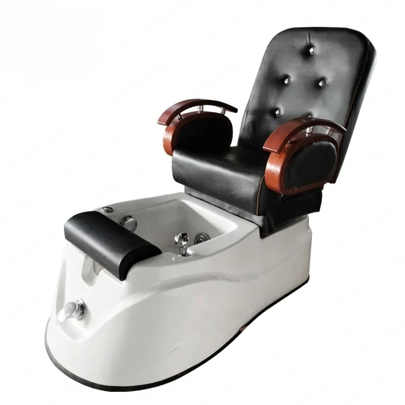 Pedicure Chair Salon Chairs SPA Furniture Back Massage Chair Pedicure Stool Nail Sofa Couch Foot Bath Foot Soaking