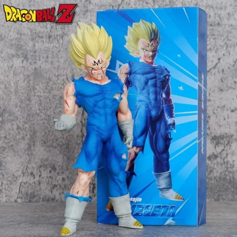 2024 New Dragon Ball Z Majin Vegeta Figuras Anime Dbz Super Saiyan Action Figure Toys 20cm Collection Ornaments Model Gifts Toys