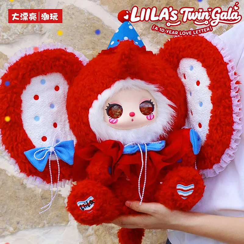 

In Stock New Genuine Liila'S Twin party 400% Series Vinyl Blind Box Cute Collection Doll Liila'S Lucky Cat Toy Mystery Box Gift