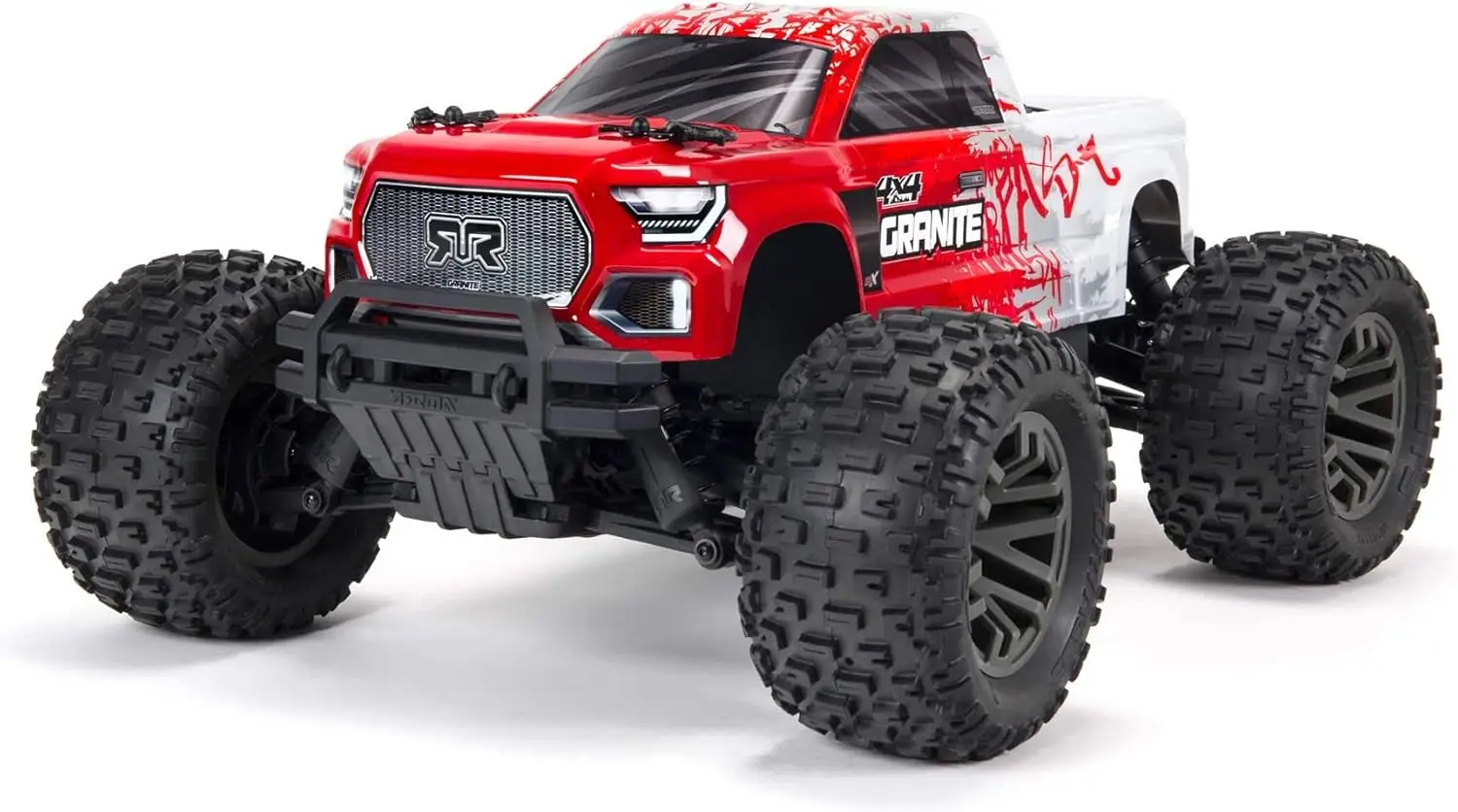 

1/10 Granite 4X4 V3 3S BLX Бесщеточный Monster RC Truck RTR (передатчик и приемник в комплекте, аккумуляторы и зарядное устройство