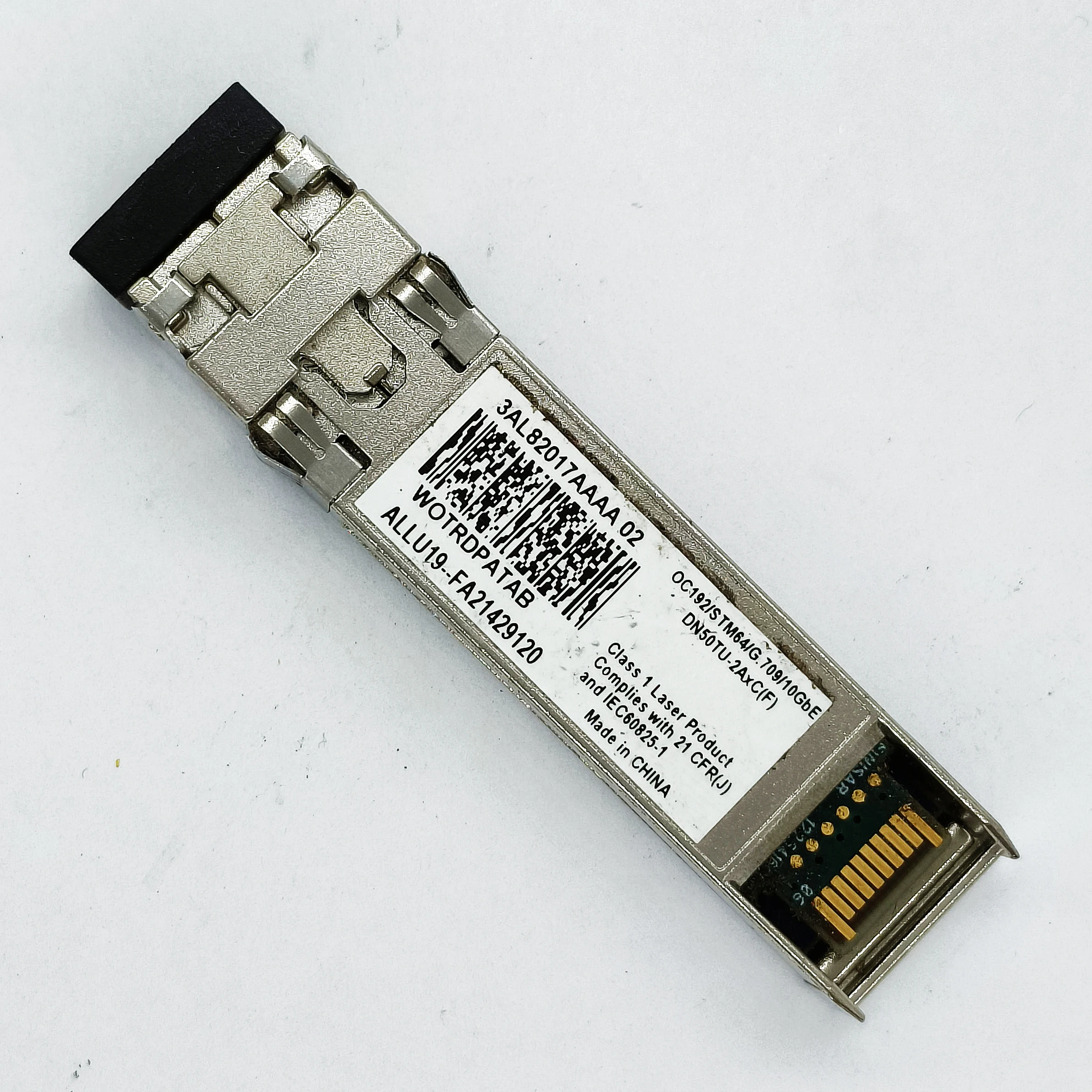 

Genuine For Nokia 3AL82017AA 3AL82017AAAA 02 WOTRDPATAB 10Gbe DWDM 80km SMF SFP+Refurbished Transceiver Optical Module