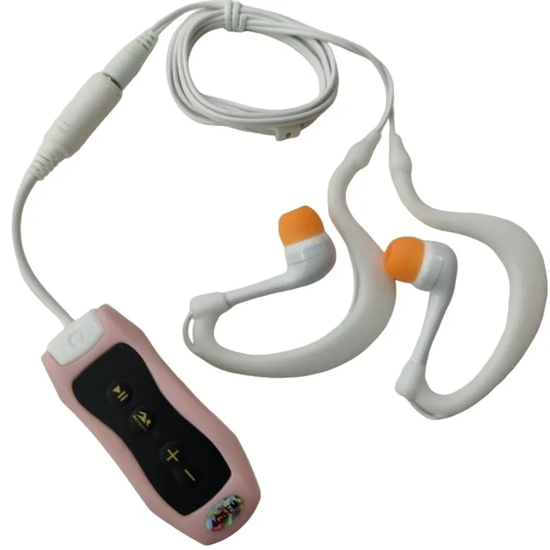 New Arrival Mp3 Player IPX8 Waterproof MP3 Player Capacity For Swimming Underwater, Sound Effect Mp3 Player Music Player 4GB Pin