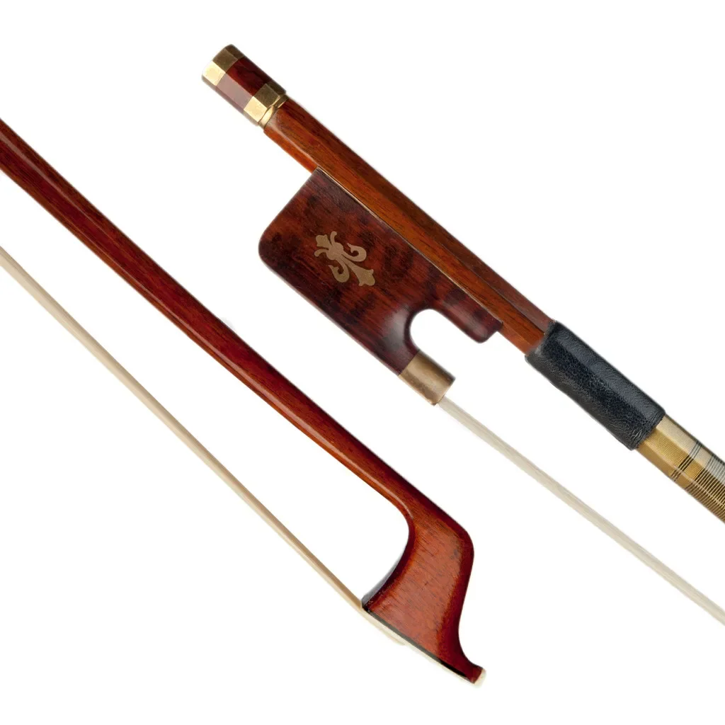 Advanced 4/4 Cello Bow Snakewood Frog Round Stick AAA Grade White Horsehair Durable Cello Use