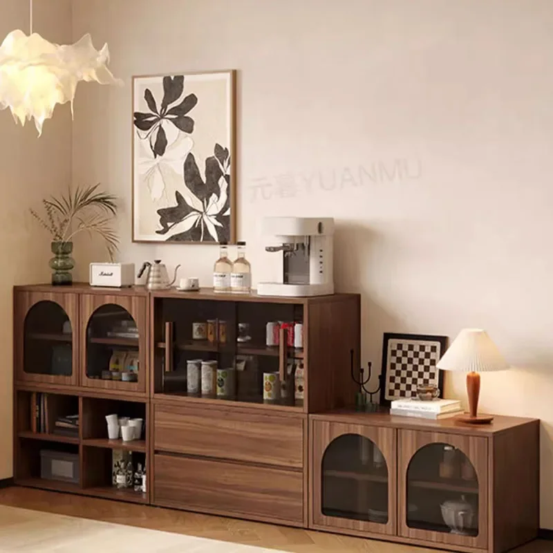 

Напольная ТВ-медиа-консоль, деревенский шкаф для хранения, книжная полка с защитой от опрокидывания, диван, сервант, органайзер для гостиной