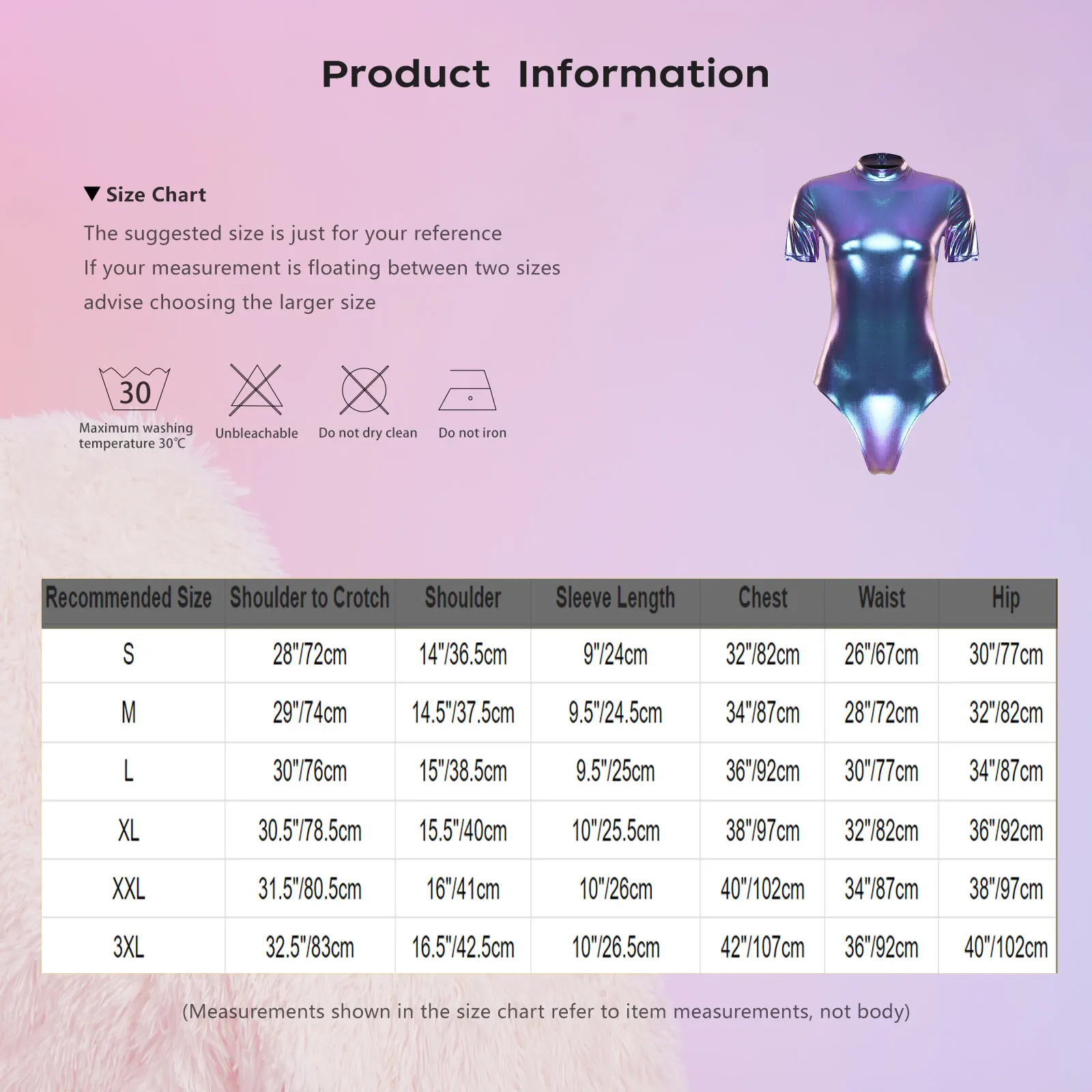 ชุดบอดี้สูทผู้หญิงแบบเมทัลลิกเงาวาว ซิปหลังแบบซ่อน แขนสั้น คอเต่า ทรงบอดี้คอน เหมาะสำหรับใส่ไปไนต์คลับ เต้นแจ๊ส หรือออกกำลังกาย