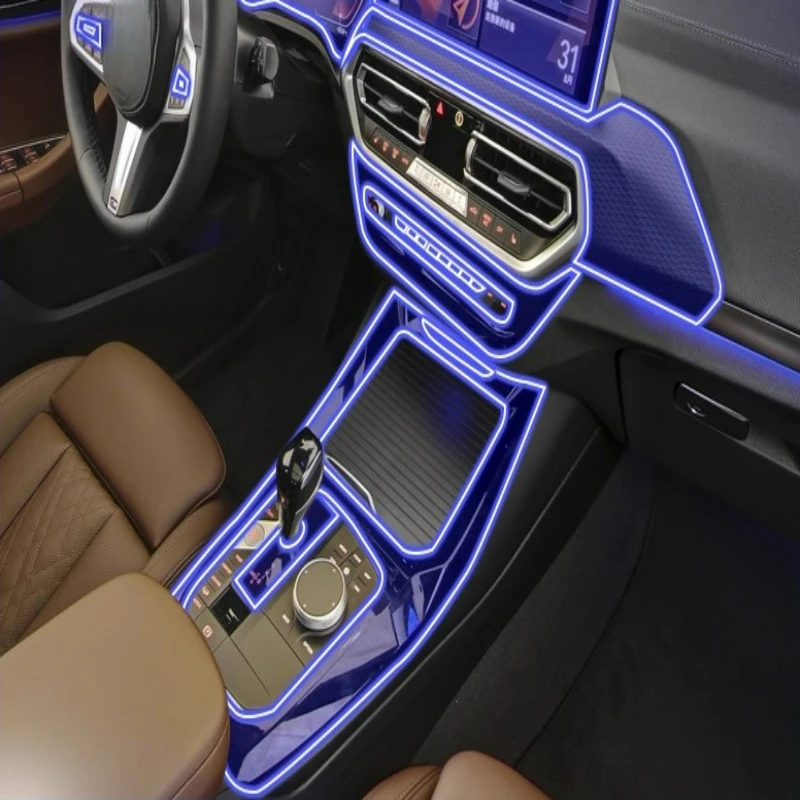 

FOR BMW X3 2018-2021 Interior Dashboard Multimedia Navigation Transparent Anti-Scratch Protection Film Modification FOR