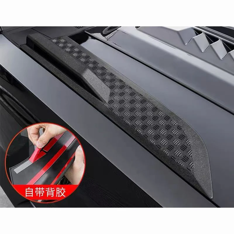 for Chery Jetour Traveller T2 2023-2025 Hood Handle Cover Protective & Decorative Car Exterior Trim Accessory 2 Pieces
