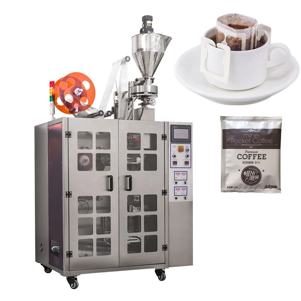 Complete Tea Herbal Bag Filling Packing Line with Outer Envelope Tag String and Cartoning Box for Commercial Use Customize