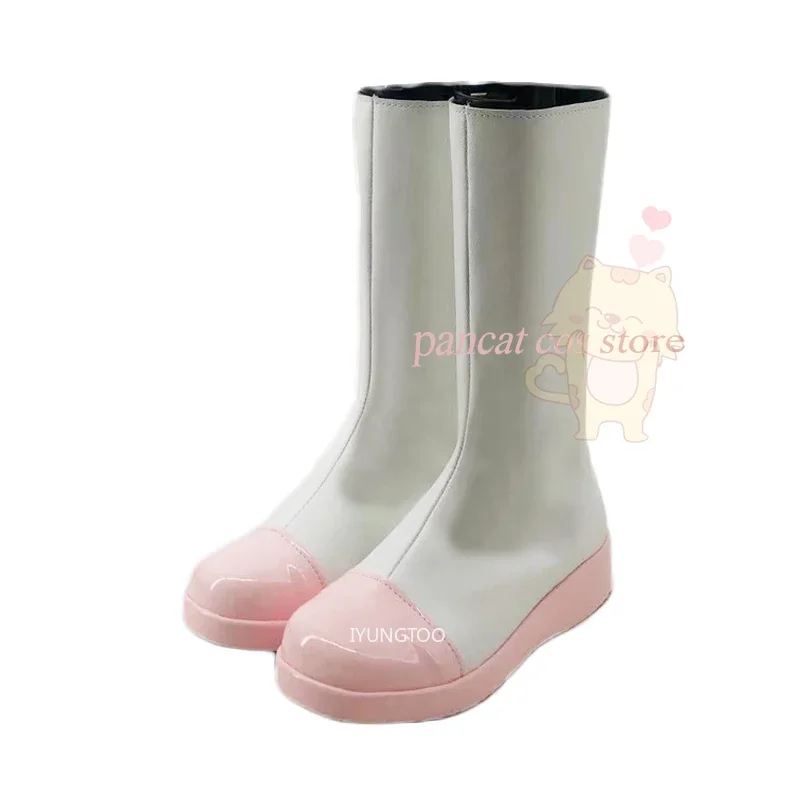 Genshinimpact Paimon Cosplay buty Halloween długie buty buty komiks przebranie na karnawał Prop Anime buty Cosplay karnawał Cos