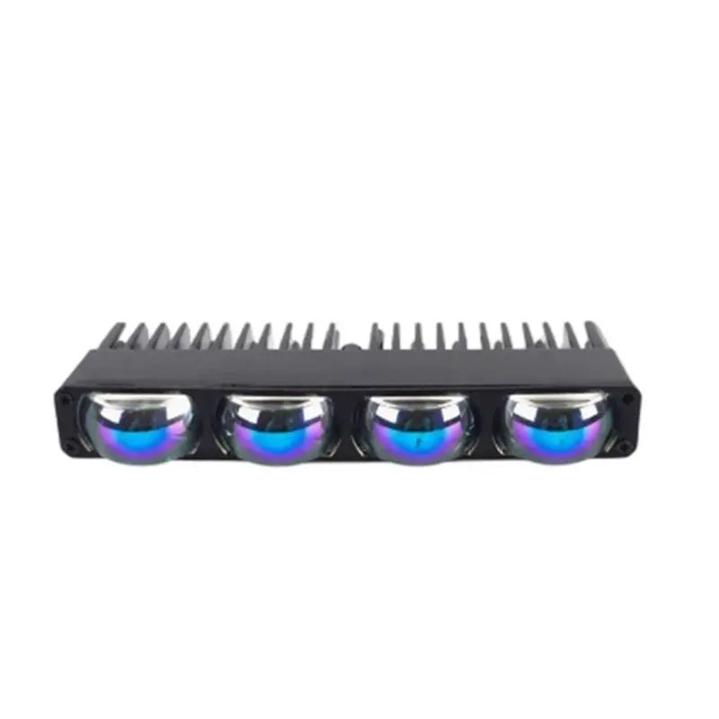 NEW HOT In Stock-For Auto Compatible 4LED Car Grill Bar 12-24V Universal Led Light White Amber Driving Fog Lights Offroad Spotli