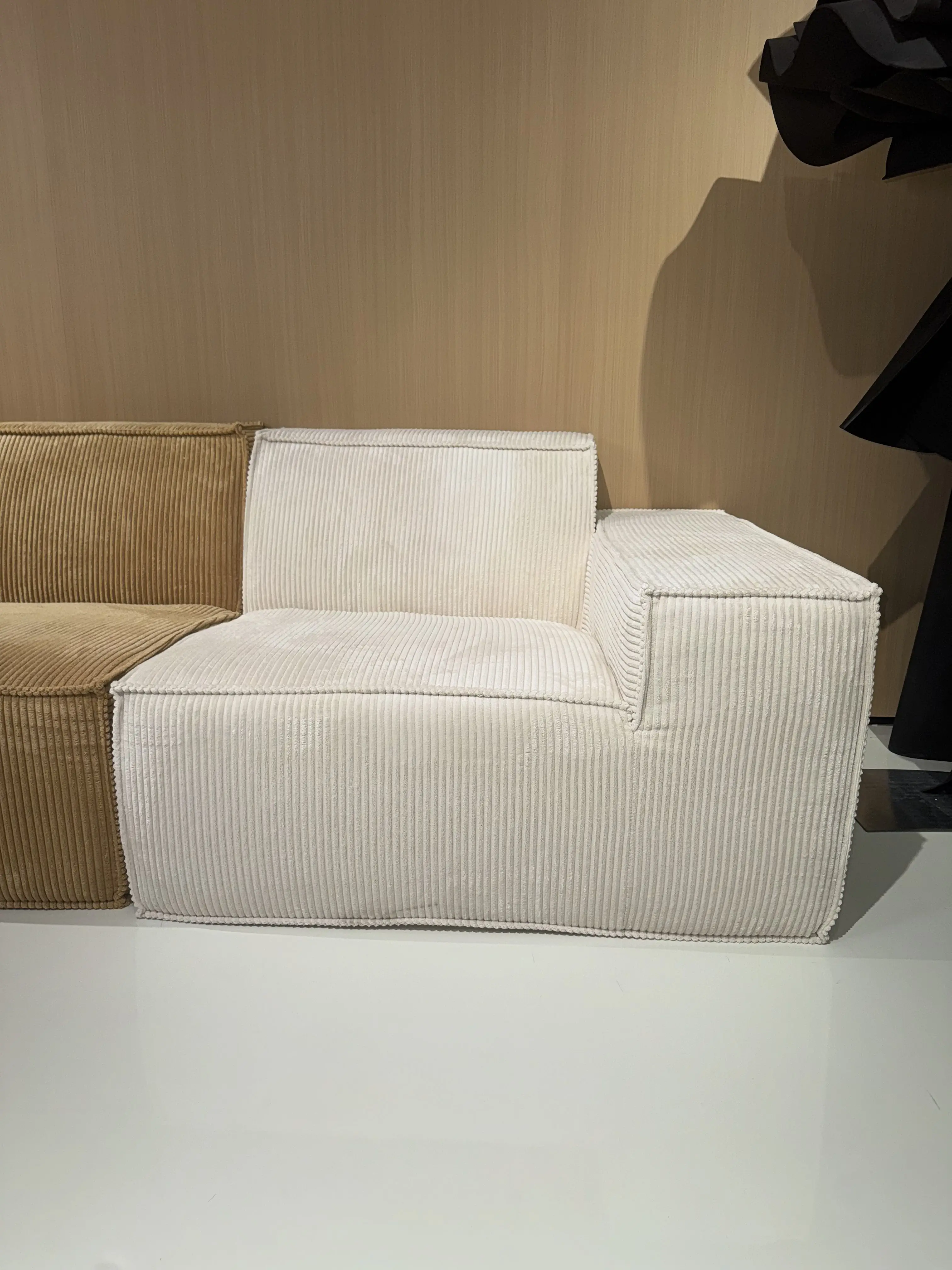 &Contemporary Ergonomic Extendable One Seat Sofa Bed Set Modular Design Eco-Friendly Removable Washable Upholstered Cloth Sponge
