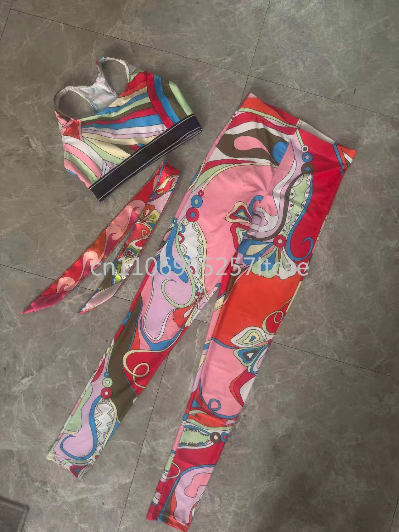 

Headband Yoga Sets Letter Signature Logo Sports Sets Sexy Swimsuits Body Suits