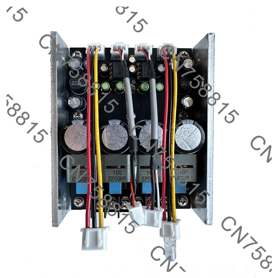 PBTL balanced input 2 * 300W stereo audio amplifier 18V - 53V, TPA3255 high fidelity class D digital power amplifier board
