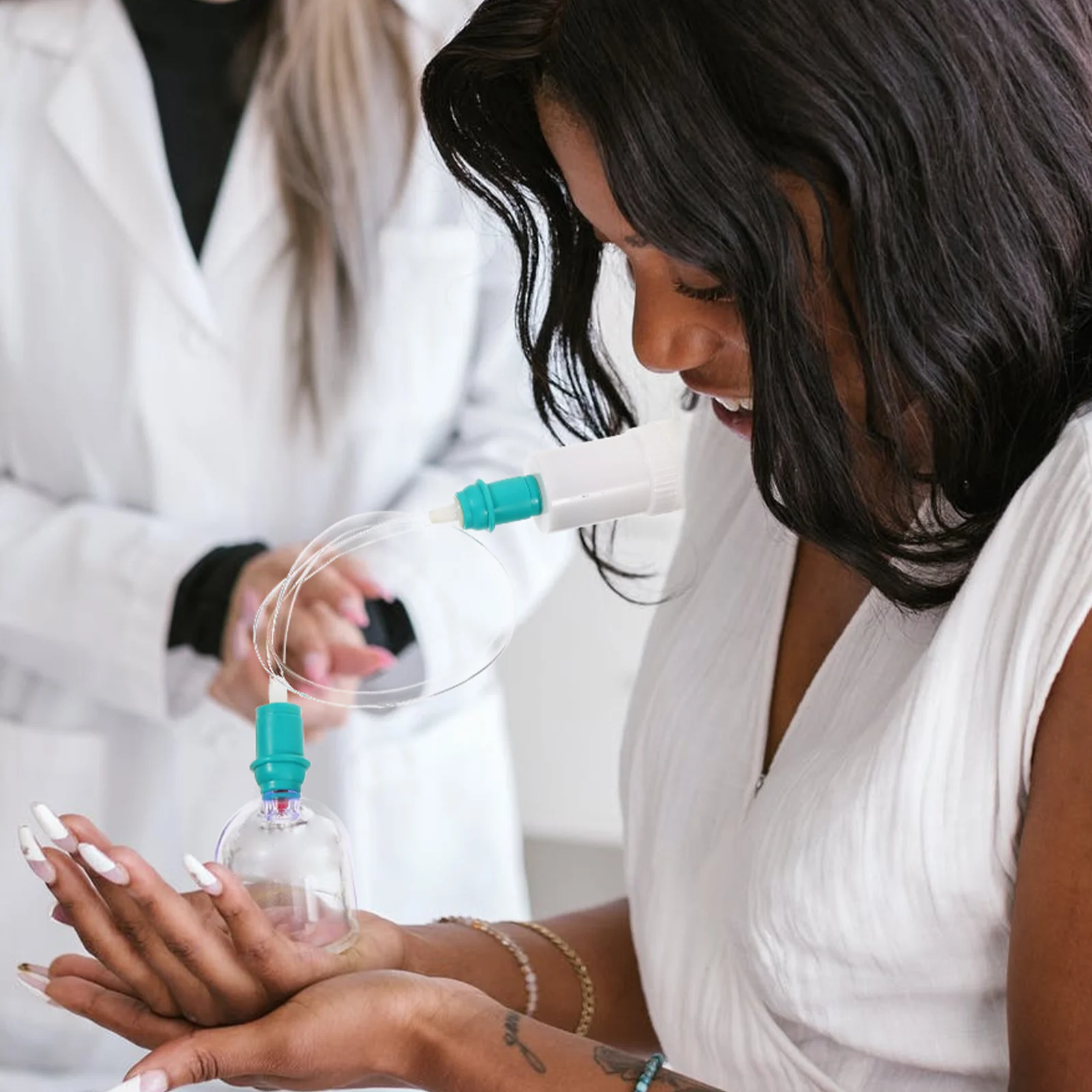 

1 Set Thickened Vacuum Jar Home Massage Therapy Tool Reliable Suction Cups, Beauty Body Accessory, Durable Healthy Cupping Set,