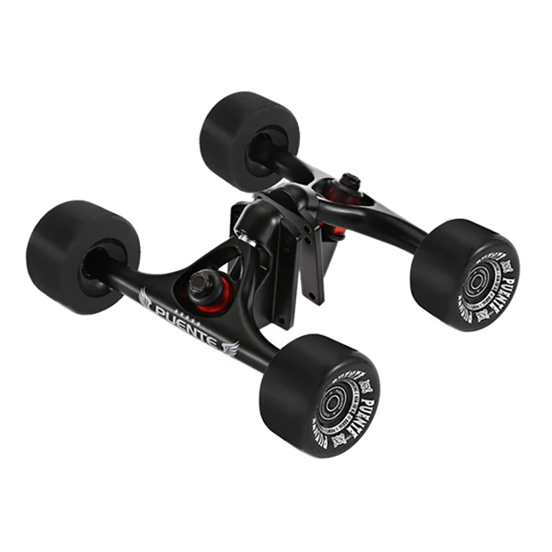 PUENTE-Caminhão De Skate Com Almofada De Riser, Hardware De Rolamento Para Rodas Grandes, Instalação De Skate, 70x42mm