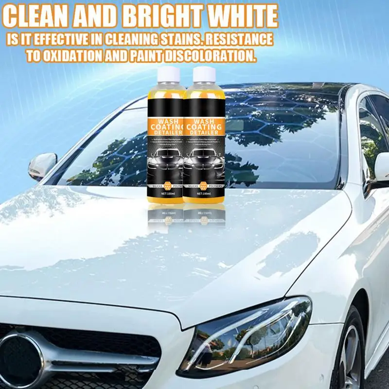 Car Washing Quick Dry Car Wash Coating Detailer 100ml Multi-purpose Wipe Quick Detailer Safe For Detailer Safe car tools