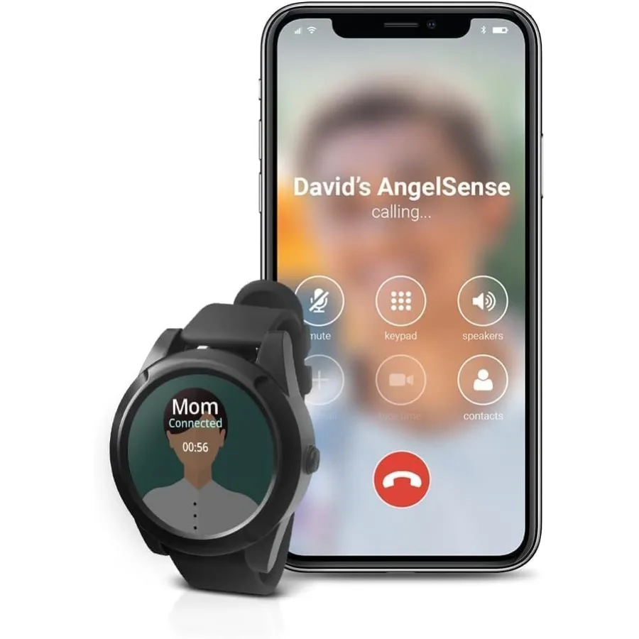 

Assistive Technology Watch for Special Needs, Autism, Elderly with Dementia or Alzheimer's: GPS Tracker, SOS Button, 2-Way Spea