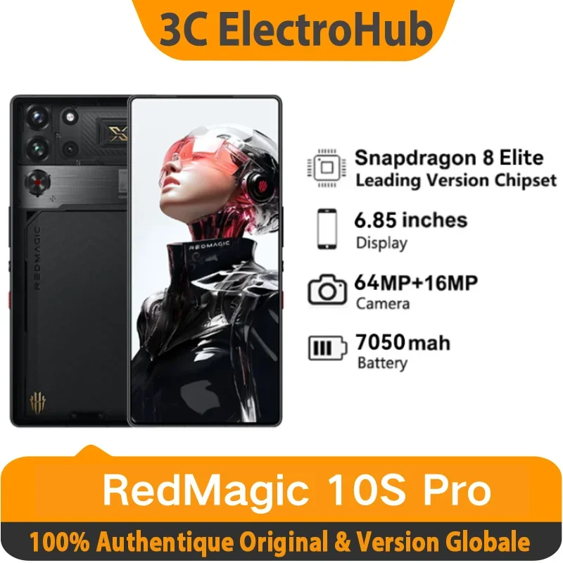 RedMagic 10S Pro global Version 5G game telephone Snapdragon 8
