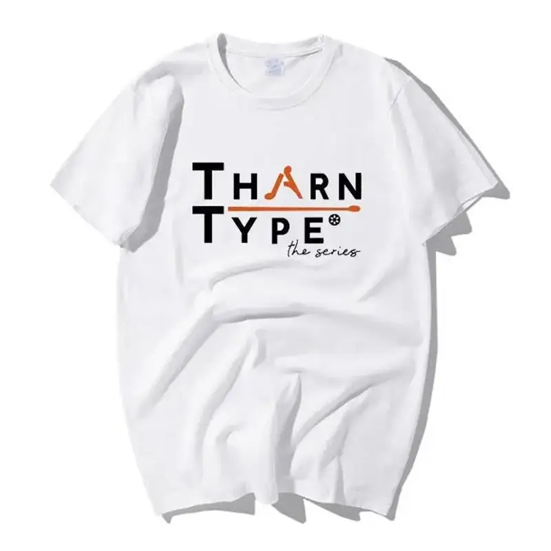 Summer Men Cotton Tshirt Thai Drama TharnType and Love Cohabitation MewGulf with The Same Loose T-shirt Female Clothing BL Gift
